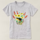 Suche nach gelbe vögel tshirts Blume