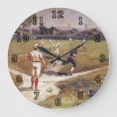 Suche nach vintager baseball wanduhren Baseballspieler