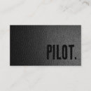 Suche nach fluglehrer visitenkarten Pilot
