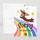 Suche nach regenbogenbrücke postkarten Welpe