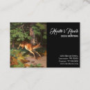 Suche nach rotwild visitenkarten Tier