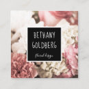 Suche nach rosa blumenmuster visitenkarten Botanisch