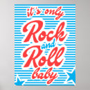 Suche nach rock and roll Typografie