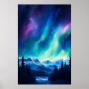 Suche nach aurora borealis poster Grün
