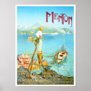 Suche nach mentone poster Vintag