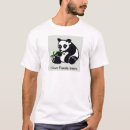 Suche nach schwarz weißer panda tshirts Für ihn