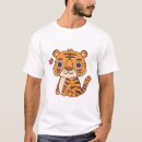 Suche nach niedlicher tiger tshirts Katze