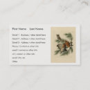 Suche nach amerika visitenkarten Vogel