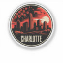Suche nach charlotte aufkleber Amerikanische stadt