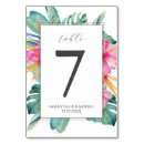 Suche nach tropische hochzeit tischkarten Paar