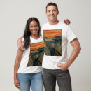 Suche nach der schrei edvard munch tshirts Malerei