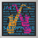 Suche nach saxophon poster Blues