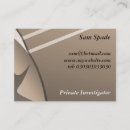 Suche nach spion visitenkarten Mann