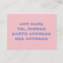 Suche nach kirsche visitenkarten Jede person