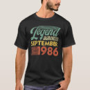 Suche nach legende seit 1986 tshirts Geboren