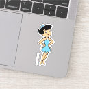 Suche nach stein aufkleber Hanna barbera cartoon