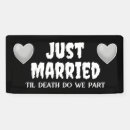 Suche nach just married hochzeitsbanner Gerade