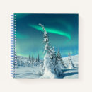 Suche nach nordlicht kleine notizbücher Wald