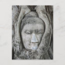 Suche nach buddha kopf postkarten Ayutthaya