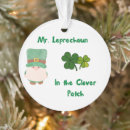 Suche nach leprechaun ornamente Kleeblatt