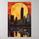 Suche nach usa skyline poster Retro
