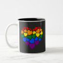 Suche nach liebe in den regenbogenfarben tassen Stolz