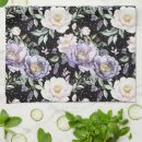 Suche nach violette blumen geschirr tücher Blumig