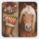 Suche nach weihnachtspferd aufkleber Pony