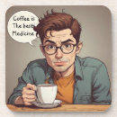 Suche nach lustiger kaffee untersetzer Für ihn