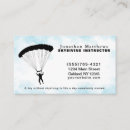 Suche nach fallschirmspringen visitenkarten Sport