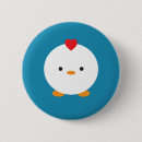Suche nach kawaii huhn buttons Tier