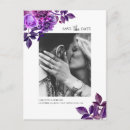 Suche nach violette blumen postkarten Für sie/ihn