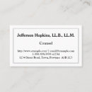 Suche nach sauber visitenkarten Anwalt