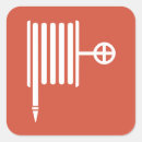Suche nach feuer wasser aufkleber Symbol