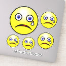 Suche nach sad face aufkleber Gelb