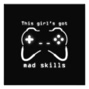 Suche nach girl gamer poster Geek