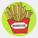 Suche nach pommes frites aufkleber Nahrung