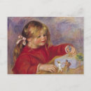 Suche nach pierre renoir postkarten Kind