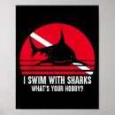 Suche nach haifische poster Taucher