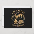 Suche nach lagerfeuer einladungen Camping