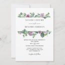 Suche nach greenery wedding einladungen Lila
