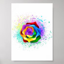 Suche nach regenbogen rose poster Blume