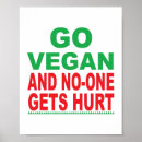 Suche nach grausam poster Vegan