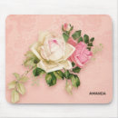 Suche nach weiße rose mousepads Blume