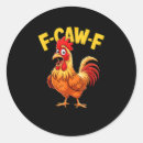 Suche nach lustige henne aufkleber F caw f