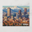 Suche nach denver skyline postkarten Reise