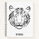 Suche nach weißer tiger kleine notizbücher Große katze
