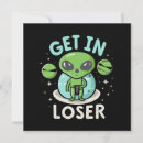 Suche nach lustiger alien einladungen Raumschiff