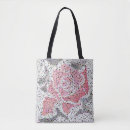 Suche nach rosa und weiße blüten tote bags Rose