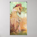 Suche nach alphonse mucha sommer poster Vintag